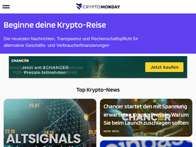 'cryptomonday.de' screenshot