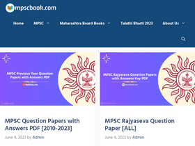 'mpscbook.com' screenshot