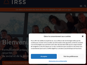 'sportbusiness.irss.fr' screenshot