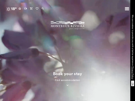 'montreuxriviera.com' screenshot