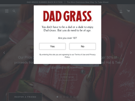 'dadgrass.com' screenshot