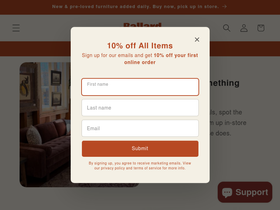 ballardconsignment.shop homepage screenshot