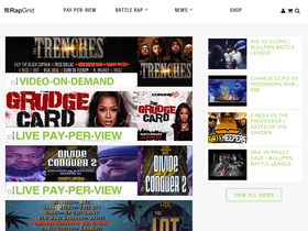 'rapgrid.com' screenshot