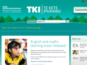 'technology.tki.org.nz' screenshot