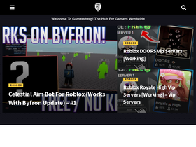 'gamersberg.com' screenshot