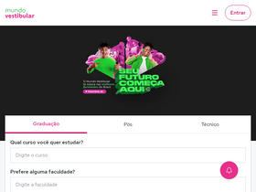 'mundovestibular.com.br' screenshot