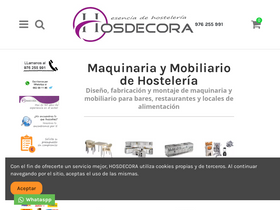 'hosdecora.com' screenshot