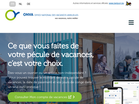 'onva.be' screenshot