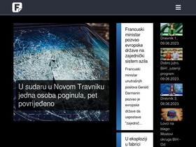'federalna.ba' screenshot