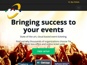 'tix.com' screenshot