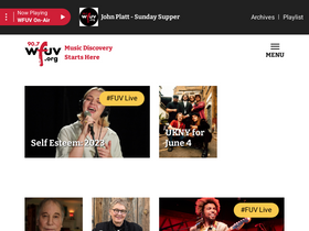 'wfuv.org' screenshot