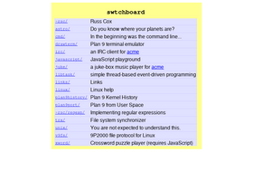 'swtch.com' screenshot