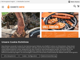 'schamotte-shop.de' screenshot