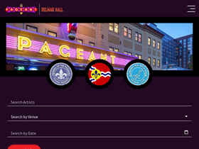 'thepageant.com' screenshot