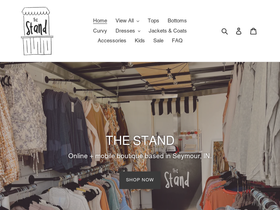 thestand.com homepage screenshot