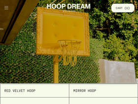 hoopdreamstudios.com homepage screenshot