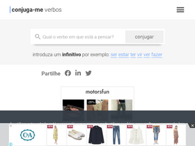 'conjuga-me.net' screenshot