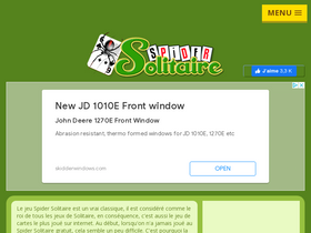 'spidersolitaire.fr' screenshot
