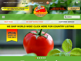 'reimerseeds.com' screenshot