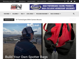 'nasaspeed.news' screenshot