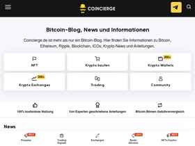 'coincierge.de' screenshot
