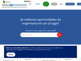 'selecaoengenharia.com.br' screenshot
