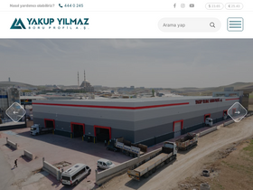 'yakupyilmazboru.com' screenshot