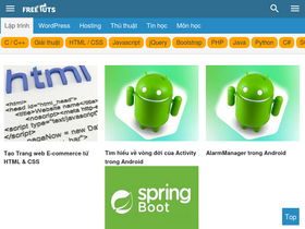 'freetuts.net' screenshot