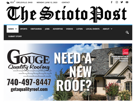 'sciotopost.com' screenshot