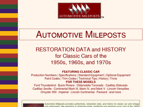 automotivemileposts.com
