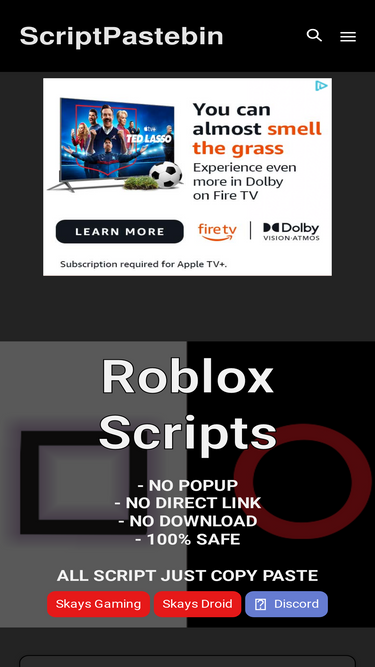 ScriptPastebin – Page 12 – Roblox Script