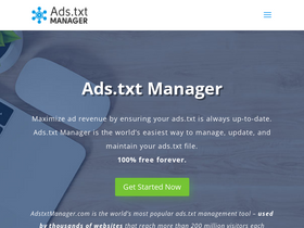 'adstxtmanager.com' screenshot