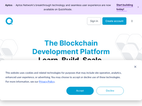 'quicknode.com' screenshot