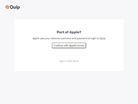 'quip-apple.com' screenshot