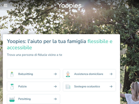 'yoopies.it' screenshot