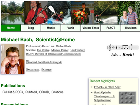 'michaelbach.de' screenshot