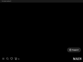 MAEN Watches homepage screenshot