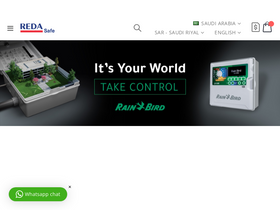 'redasafe.com' screenshot