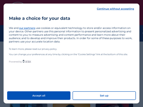 'mradio.fr' screenshot