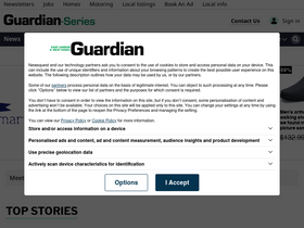 'guardian-series.co.uk' screenshot