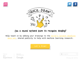 'quickdraw.withgoogle.com' screenshot