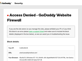 'americansafetyinstitute.com' screenshot