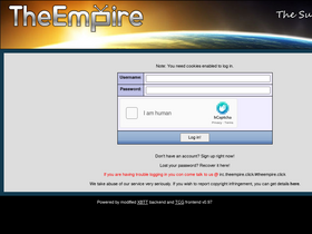 'theempire.click' screenshot