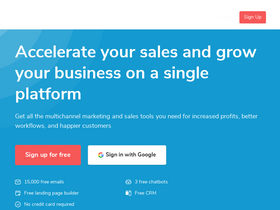 'sendpulse.com' screenshot