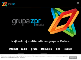 'grupazpr.pl' screenshot