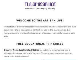 'natashalh.com' screenshot