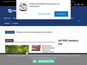 'independente.com.br' screenshot