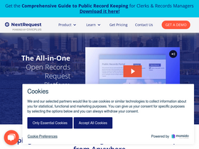 'nextrequest.com' screenshot