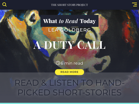 'shortstoryproject.com' screenshot