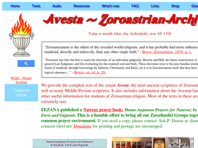 'avesta.org' screenshot